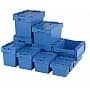 Attached Lid Containers & Boxes with Lids